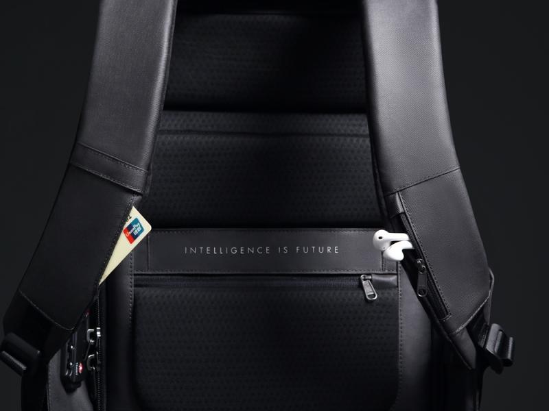 Водостойкий антикражный рюкзак Hipack для ноутбука 15.6