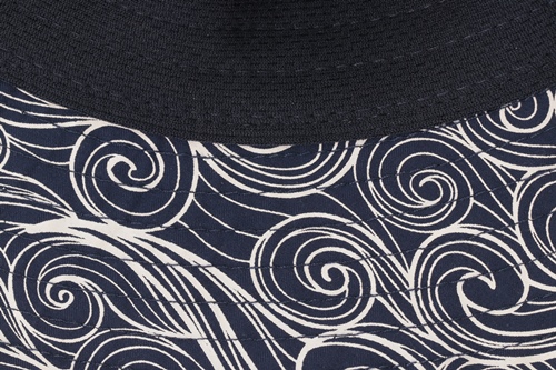 Образец панама с кастомизацией LAB2501, тёмно-синий, 100% полиэстер