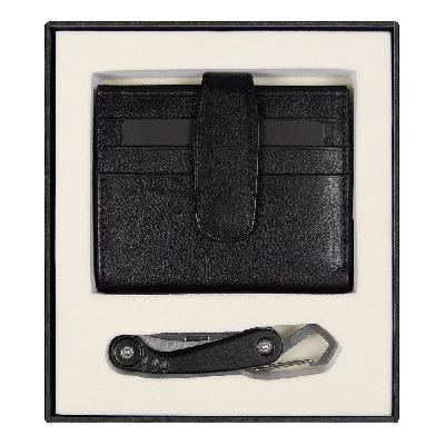 Набор подарочный Solution Superior Duo (футляр для кредитных карт, брелок-карабин)