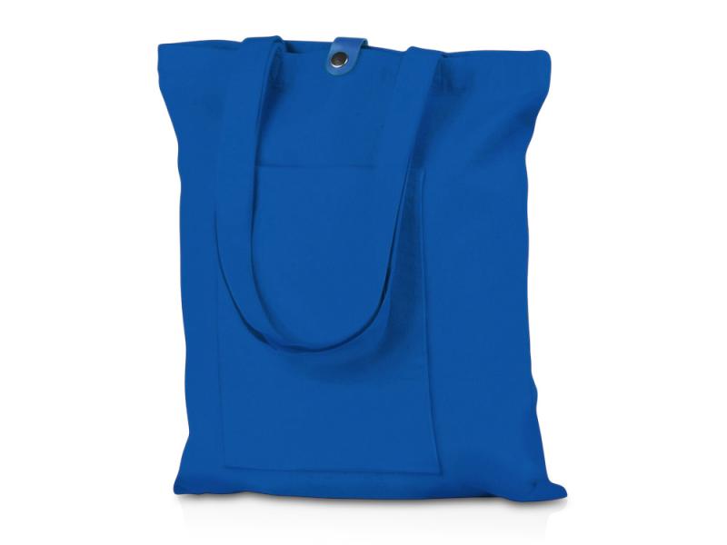 Cумка Clip из хлопка 340 г/м2 с застежкой из экокожи