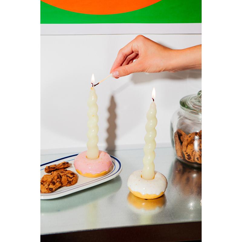 Подсвечник fast food, donut, D7 см