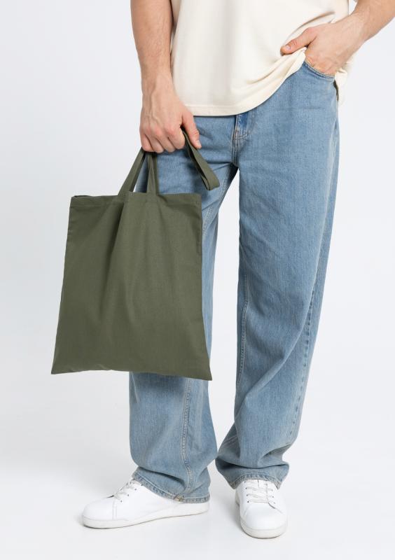 Сумка шопер STAN хлопок 38*42, 200,201, Оливковый Хаки (36)