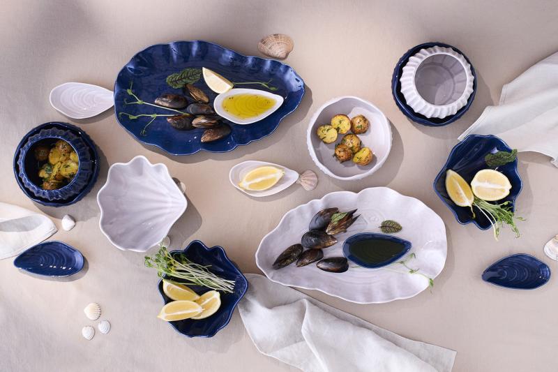 Блюдо сервировочное clams  из коллекции sea treasures