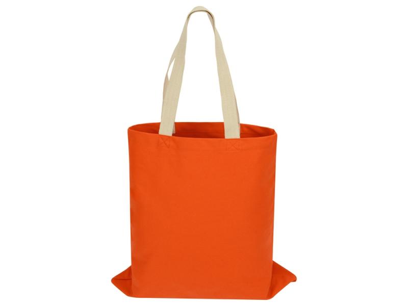 Сумка для шопинга Steady хлопковая с парусиновыми ручками, 260 г/м2