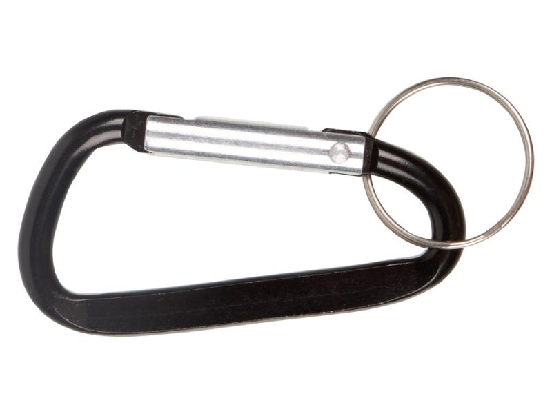 Брелок-карабин из переработанного алюминия Alumina