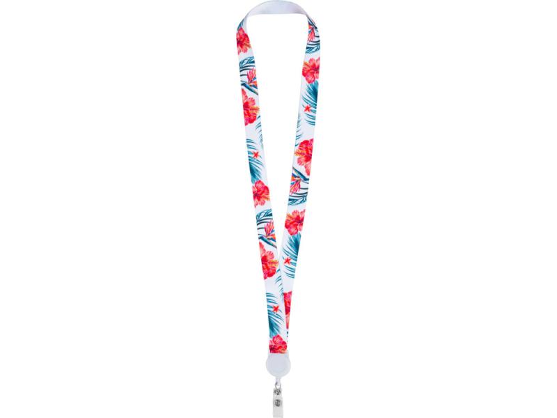 Ланъярд под сублимацию с ретрактором, 2 см