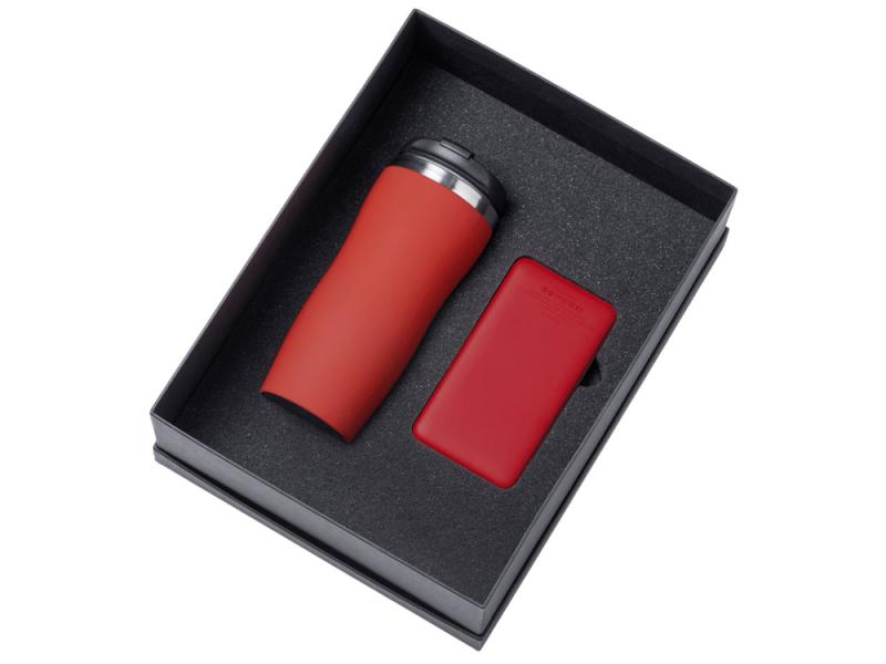 Подарочный набор COLOR IT c термокружкой и повербанком