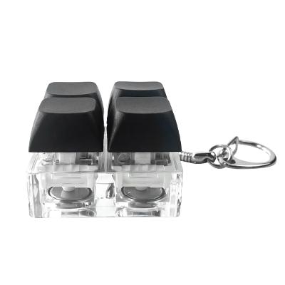 Брелок Press Anti Stress с LED подсветкой, черный