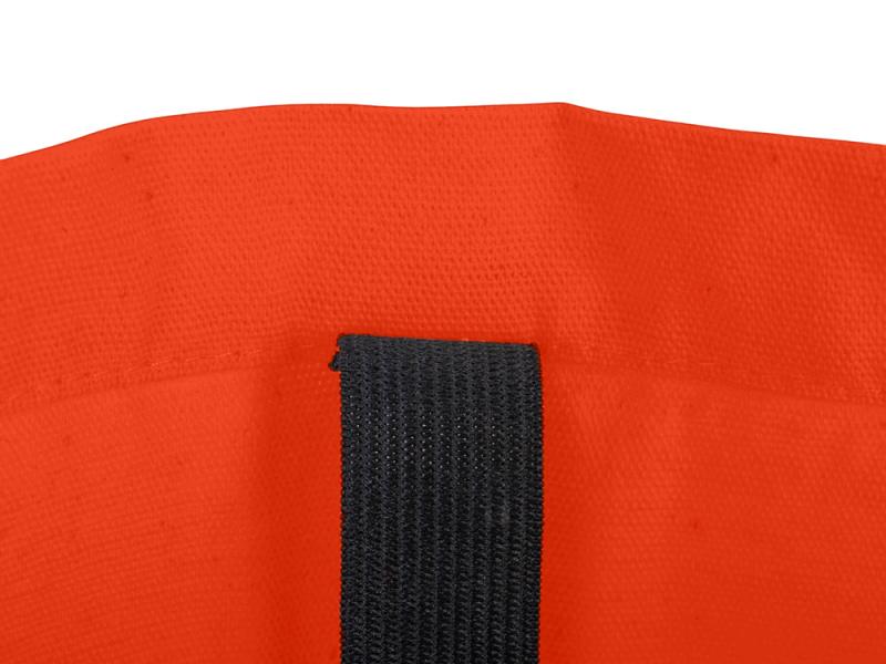 Сумка Fixy из переработанного хлопка 220 г/м2 с фиксирующей лентой