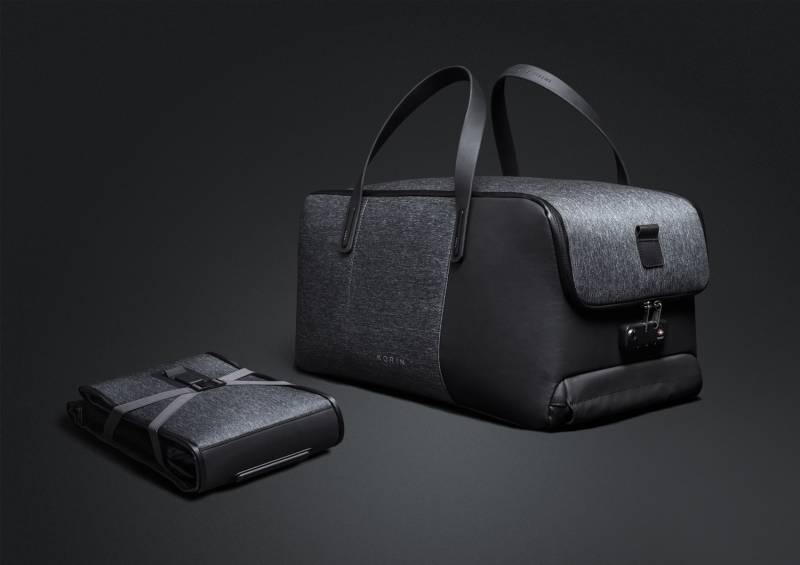 Дорожная сумка KORIN FlexPack Go 53х23х26 см, темно-серая