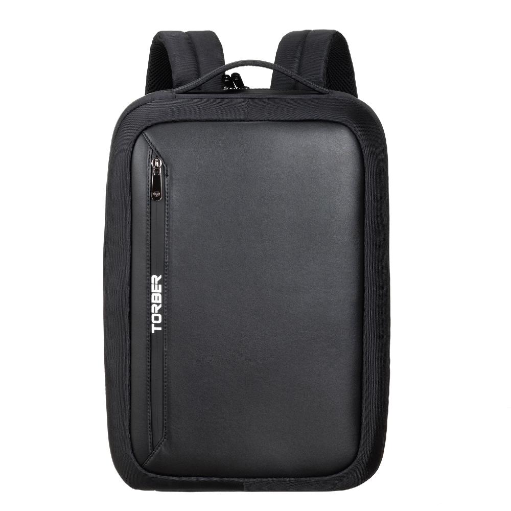 Рюкзак TORBER VOYAGE с отделением для ноутбука 15,6'', нейлонмикрофибра, 30x12x42 см, 14л