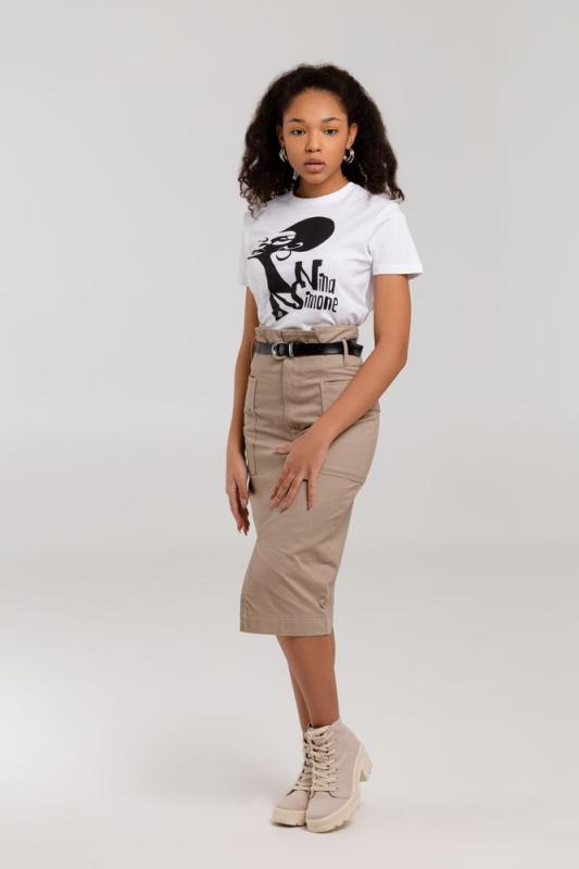 Футболка женская «Меламед. Nina Simone»