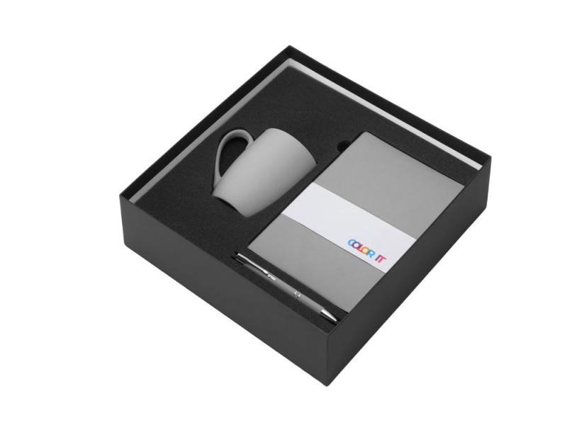 Подарочный набор COLOR IT с блокнотом, металлической ручкой и кружкой