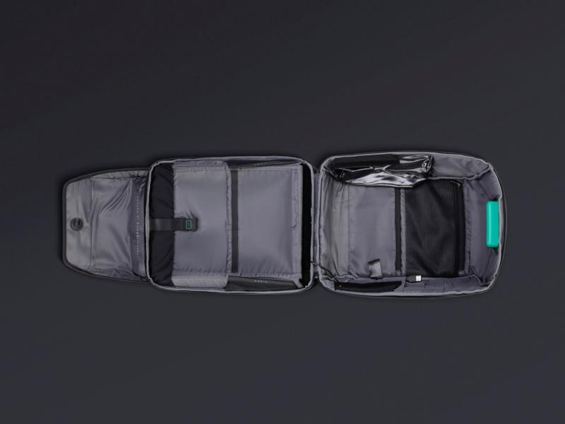 Водостойкий антикражный рюкзак Clickpack для ноутбука 15.6