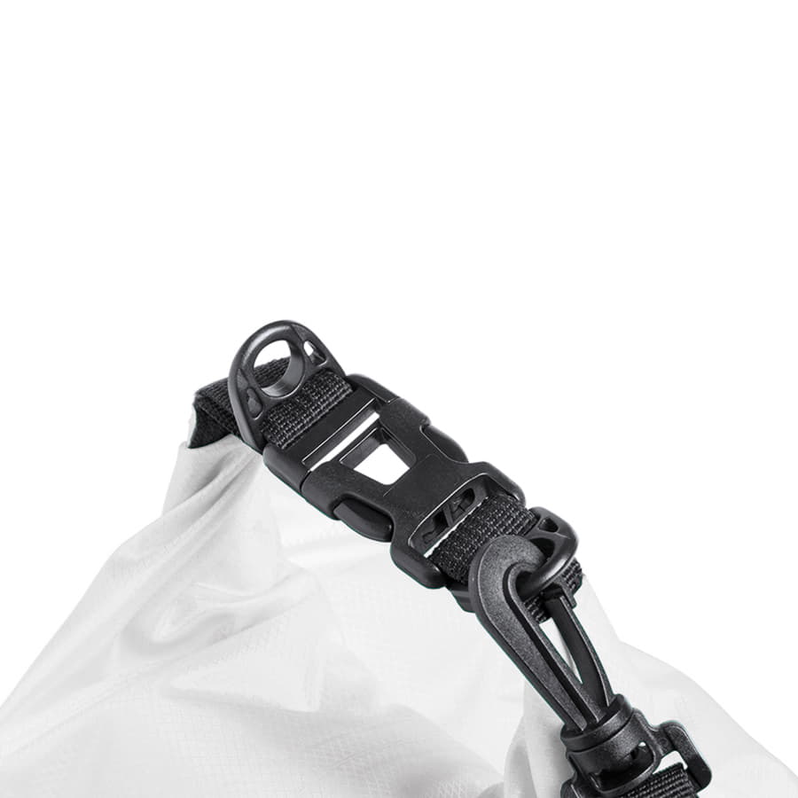 Сумка водонепроницаемая TINSUL, 36 x 18,5 см ?, 100% полиэстер, 290 г\м2,  белая