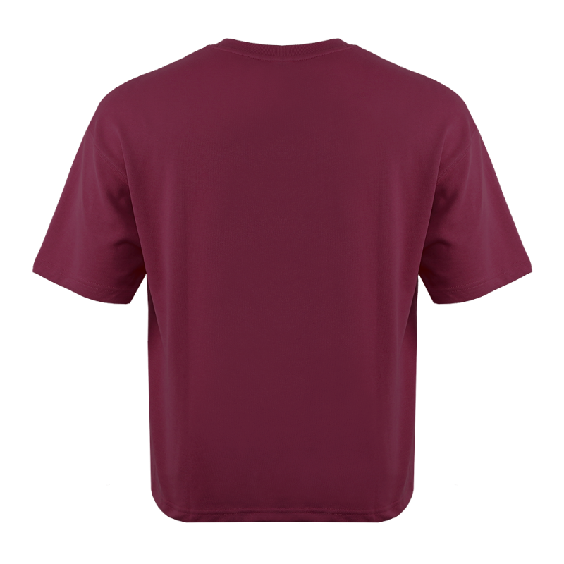 Футболка унисекс оверсайз STAN хлопок/полиэстер 260, 40, Бордовый (661)