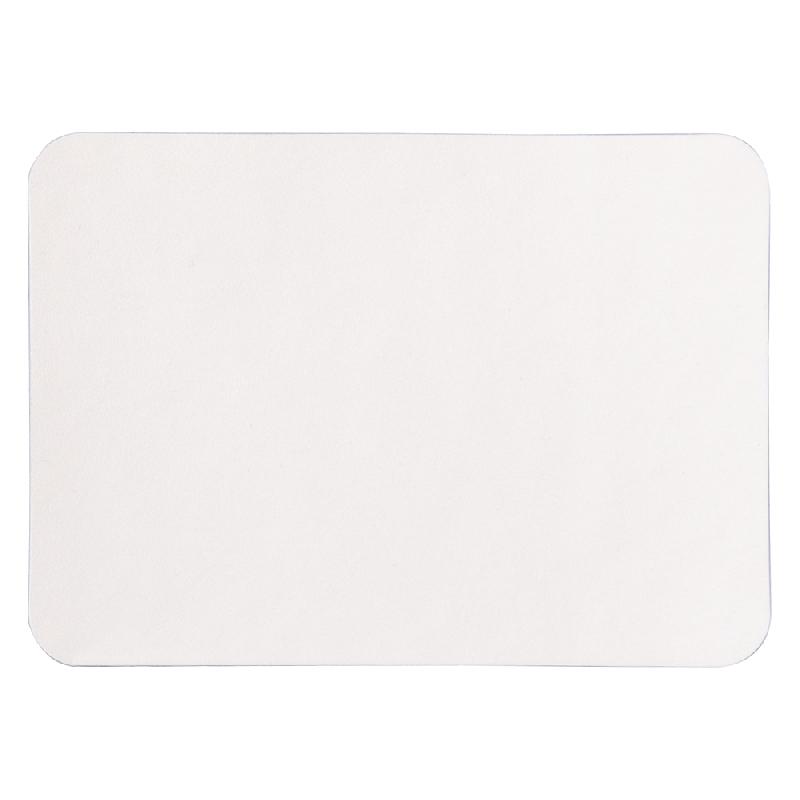 Шеврон Rectangle Milano размер 50*70 мм, молочный, со скругленными углами