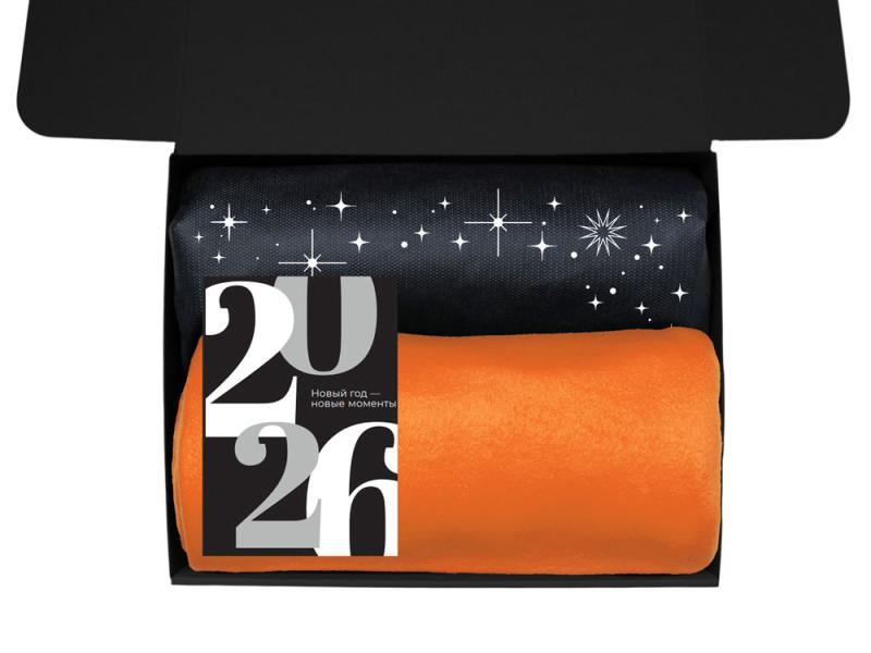 Подарочный набор Re:Moments с пледом, френчпрессом и медом