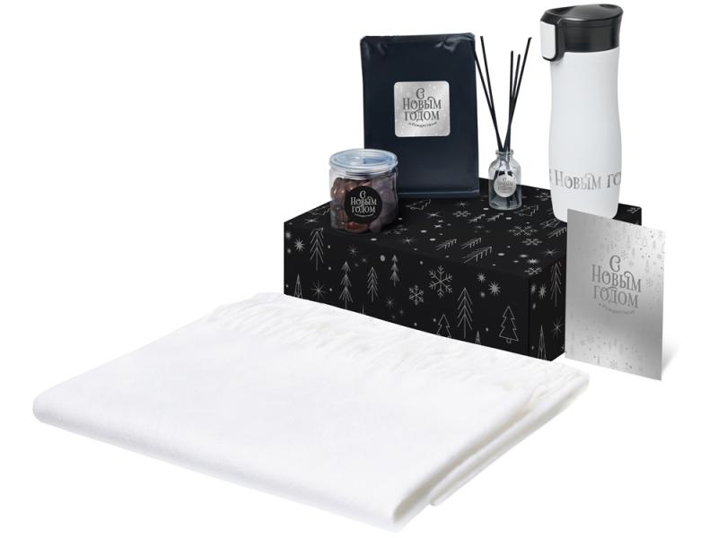 Подарочный набор Re:Harmony с палантином и термокружкой