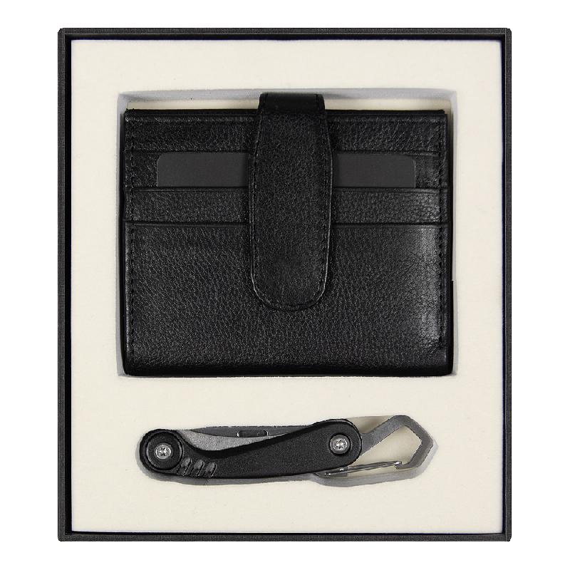 Набор подарочный Solution Superior Duo (футляр для кредитных карт, брелок-карабин)