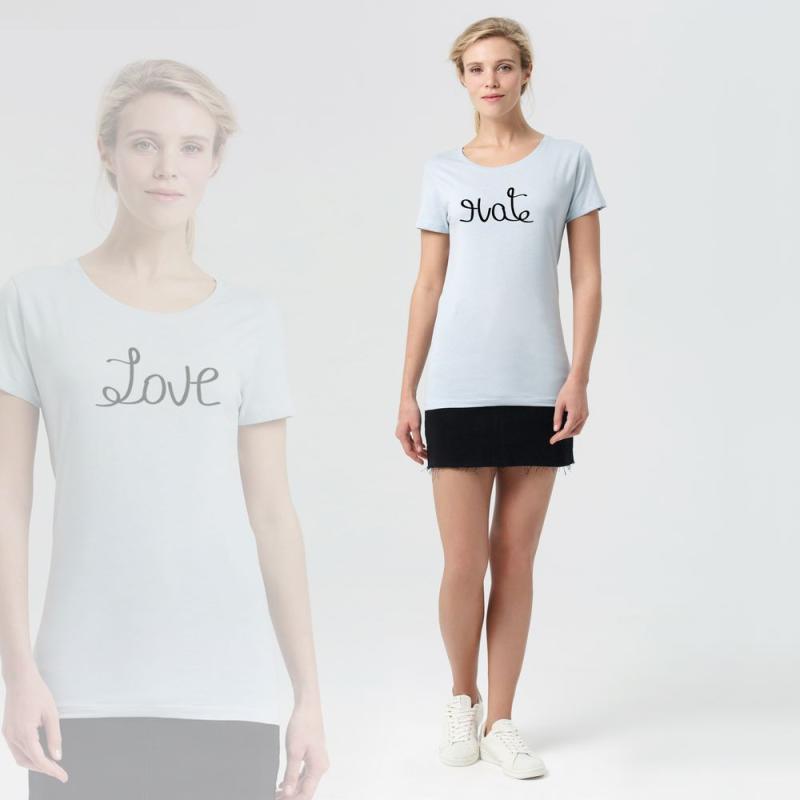 Футболка женская Hate-Love