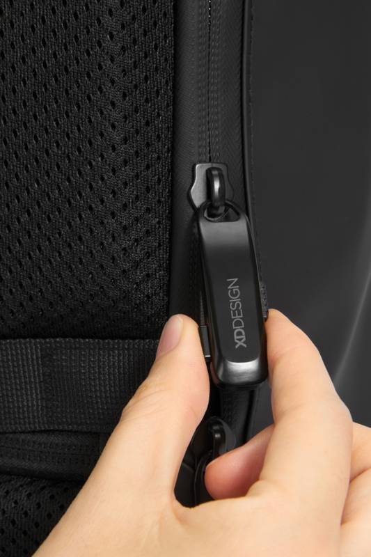 Антикражный водонепроницаемый рюкзак Urban Flap-Top, черный