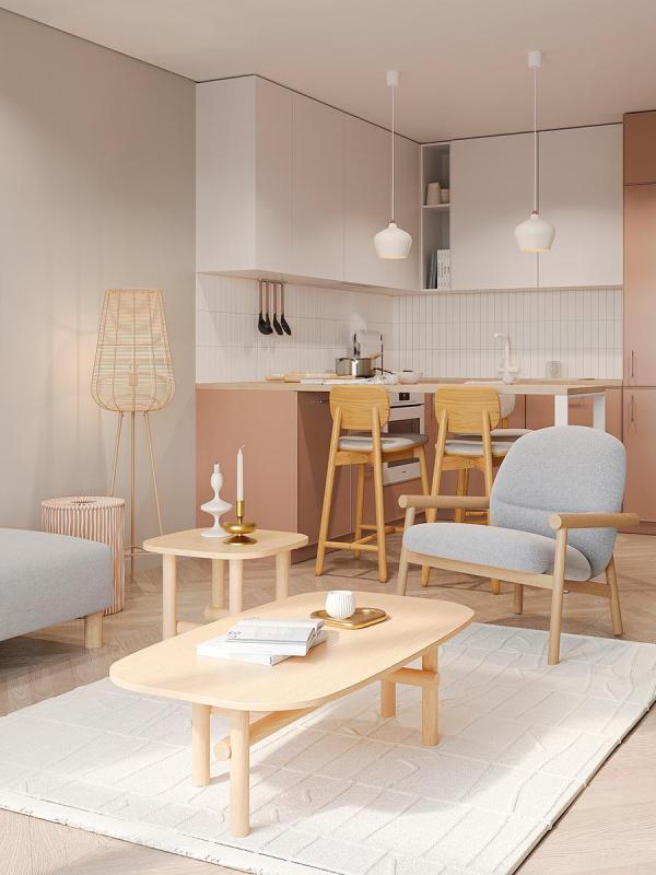 Подсвечник треный с титановым покрытием из коллекции edge, 21х17 см