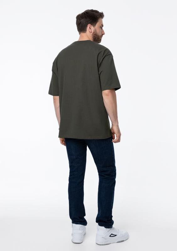 Футболка унисекс оверсайз STAN хлопок  240