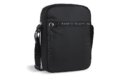 Сумка наплечная BUGATTI Blanc Delight, нейлон RPET600Dтарпаулинполиэстер, 20х6х26 см, 2 л