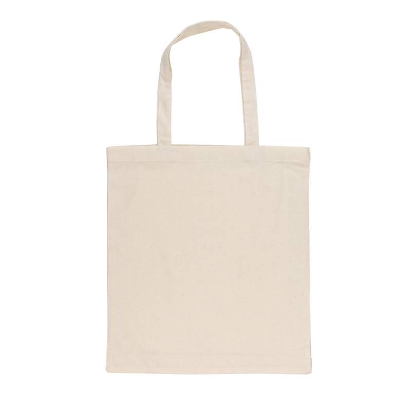 Сумка-шоппер Impact с плоским дном из переработанного хлопка AWARE™, 145 г