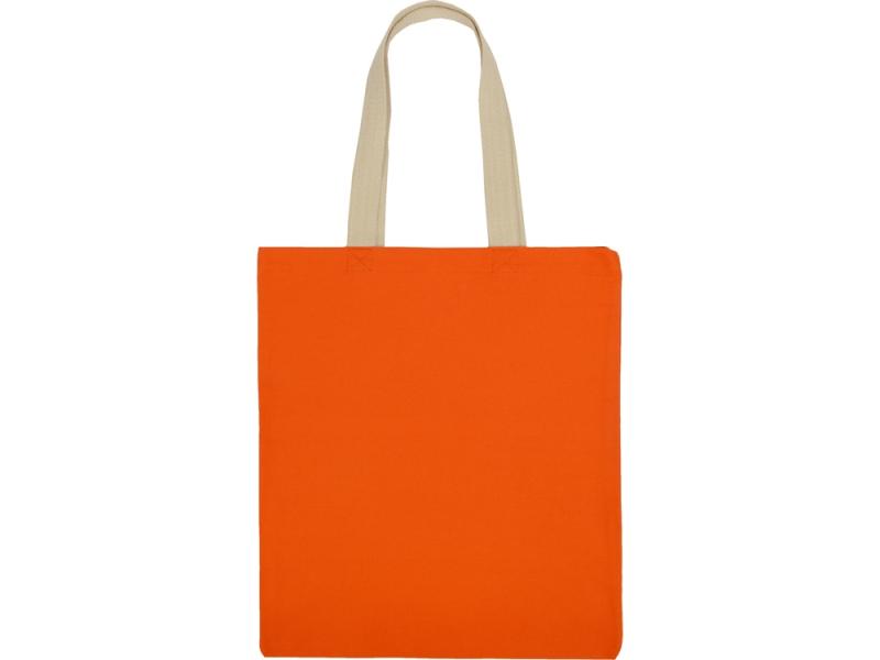 Сумка для шопинга Steady хлопковая с парусиновыми ручками, 260 г/м2