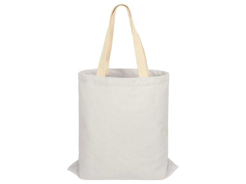 Сумка для шопинга Steady хлопковая с парусиновыми ручками, 260 г/м2