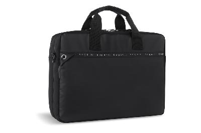 Портфель мужской BUGATTI Blanc Delight, нейлон RPET600Dтарпаулинполиэстер, 40х10х29 см