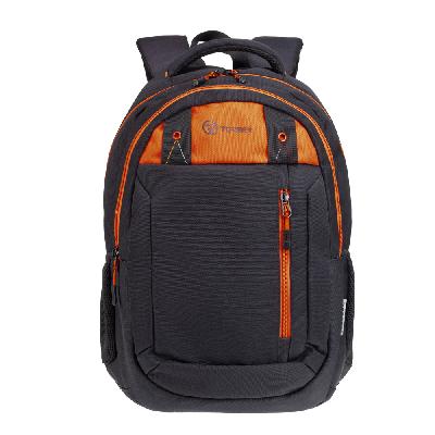 Рюкзак TORBER CLASS X,  с оранжевой вставкой, полиэстер 900D, 45 x 32 x 16 см