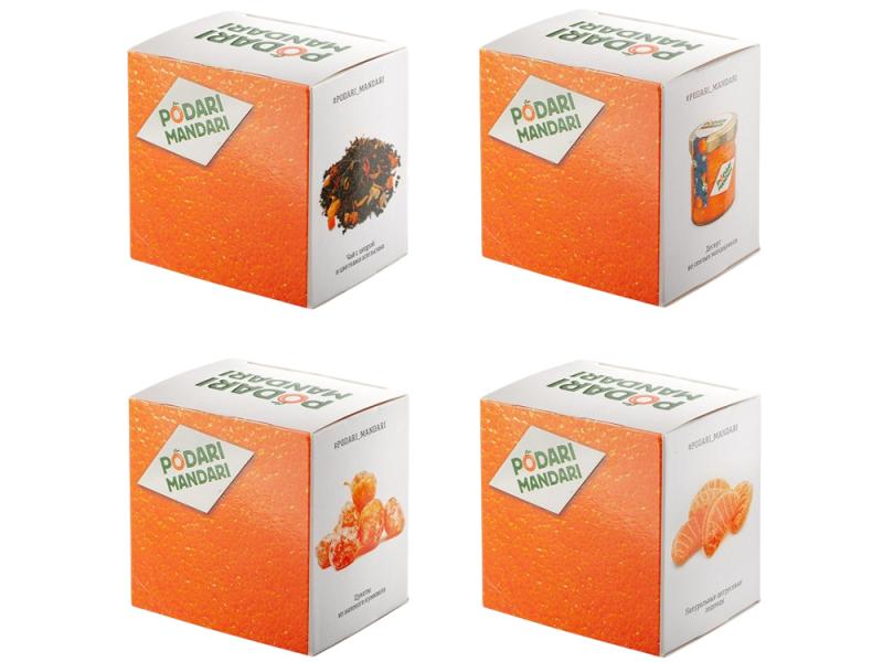 Подарочный набор с чаем и сладостями ПодариМандари