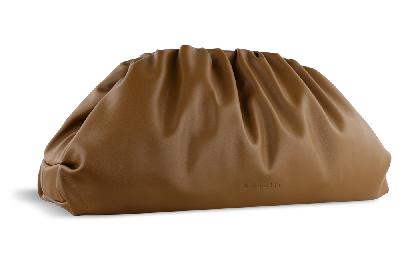 Сумкапауч женская большая BUGATTI Mila, коньячная, полиуретан, 42 x 11 x 25 см