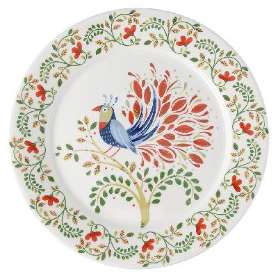 Тарелка fantail bird из коллекции  of paradise, D28 см