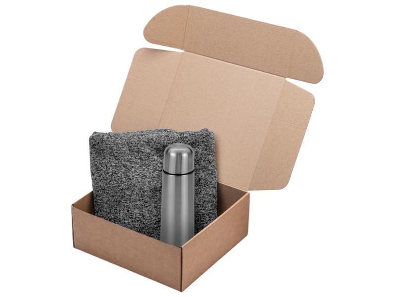 Подарочный набор Calmy с термосом и пледом