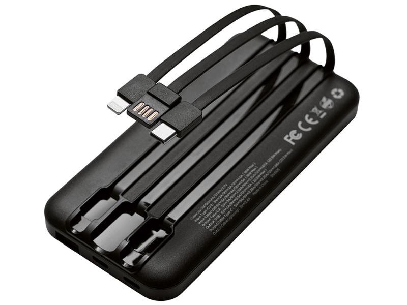 Подарочный набор Tesla с блокнотом А5, ручкой и пауэрбенком на 10 000 mAh