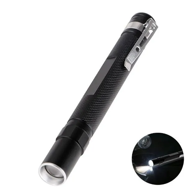 Фонарь Tools Dinan, алюминиевый, с клипсой