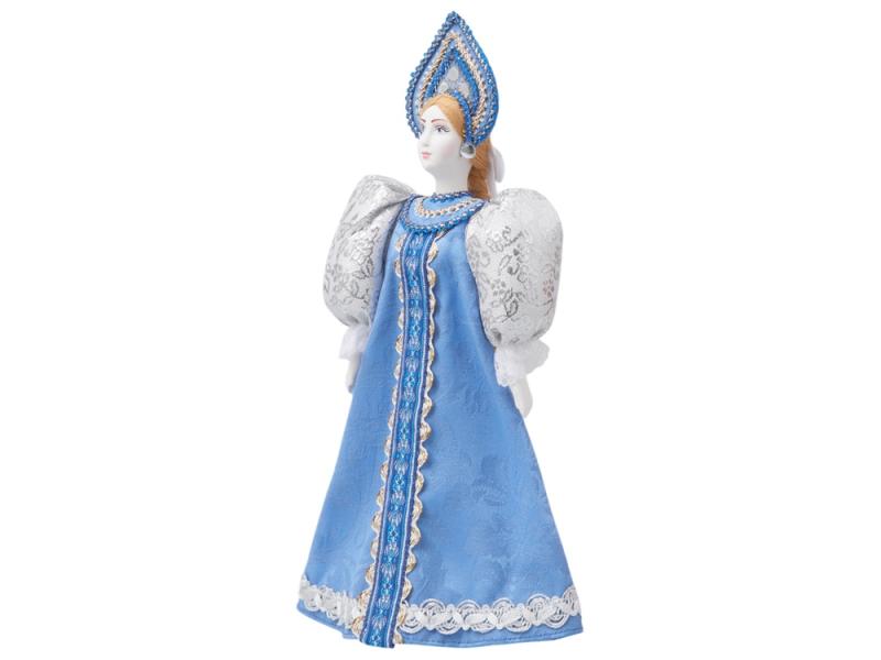 Подарочный набор: кукла фарфоровая, мёд с гецким орехом