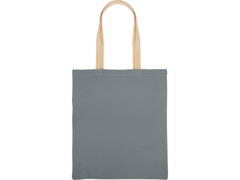 Сумка для шопинга Twin двухцветная из хлопка, 180 г/м2