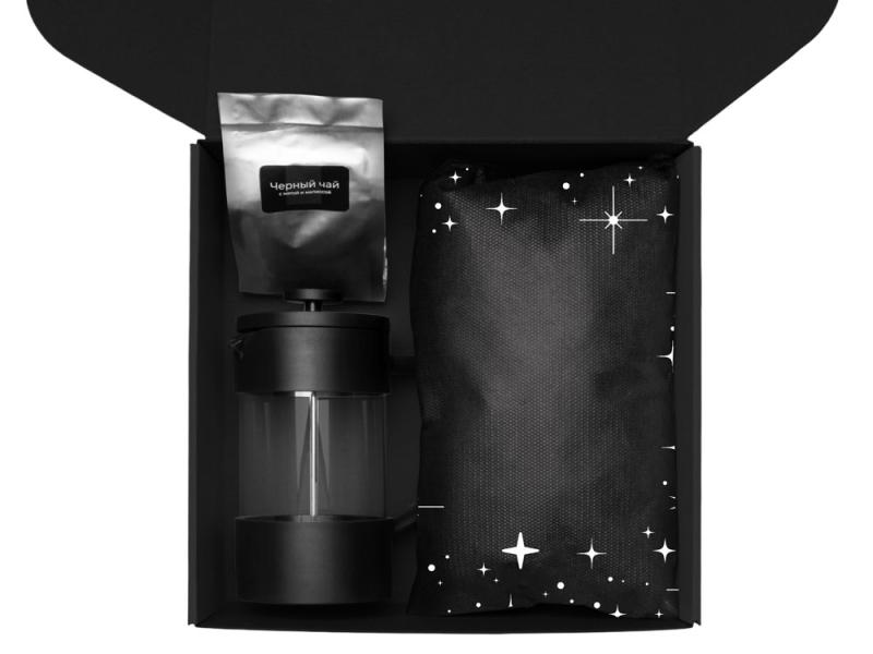 Подарочный набор Re:Together с френчпрессом, кружками и дженгой