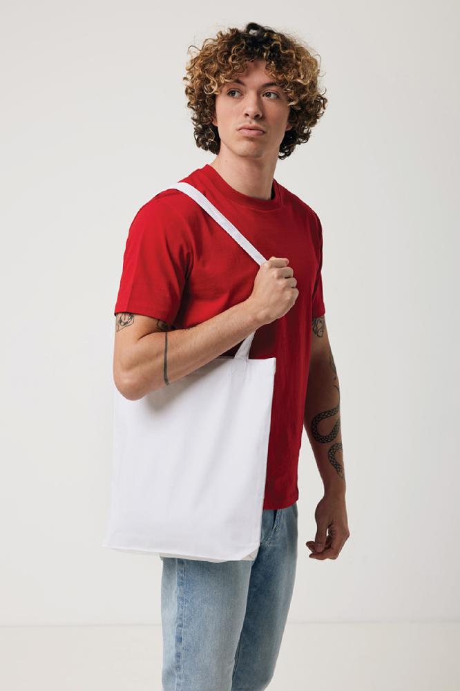 Сумка-шоппер Impact из переработанного неокрашенного канваса AWARE™, 285 г/м²