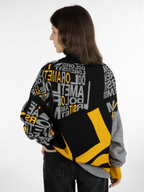 Свитер оверсайз на заказ Tricksy Net