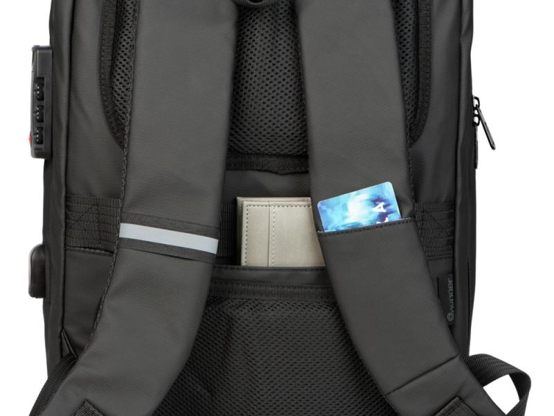 Антикражный рюкзак Sheller для ноутбука 17.3  с пластиковой поверхностью