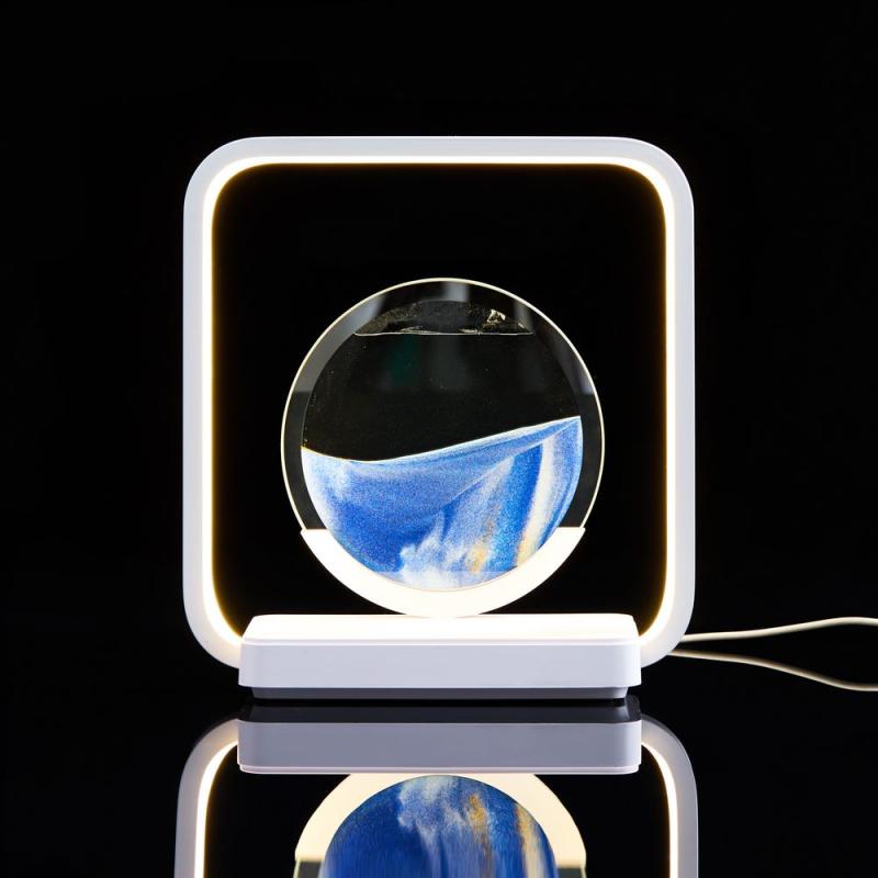 Интерьерный светильник с беспроводной зарядкой Sandflow