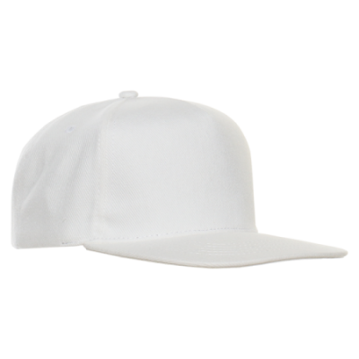 Бейсболка прямой козырёк STAN 5 клиньев хлопок 330,08, Молочный (11)