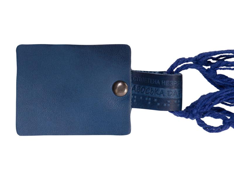 Авоська Dream из натурального хлопка с кожаными ручками, 15 л