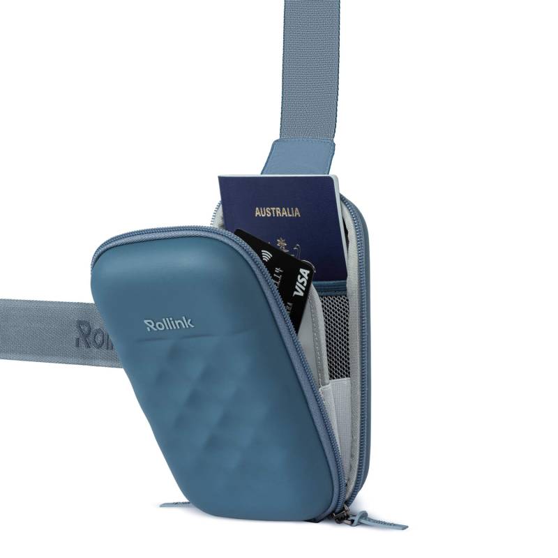 Дорожная сумочка Rollink Mini Bag Go 19,5x12x6 см, синяя